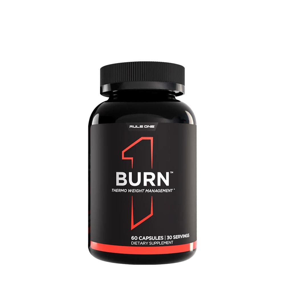 Rule One - Burn - Thermo Weight Management - 60 Capsules – Rule One förpackning
