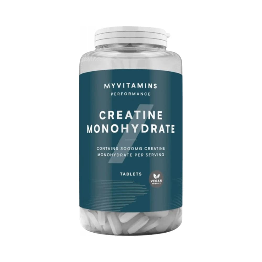Myprotein - MyVitamins Creatine Monohydrate Tabs - Unflavoured – Myprotein förpackning