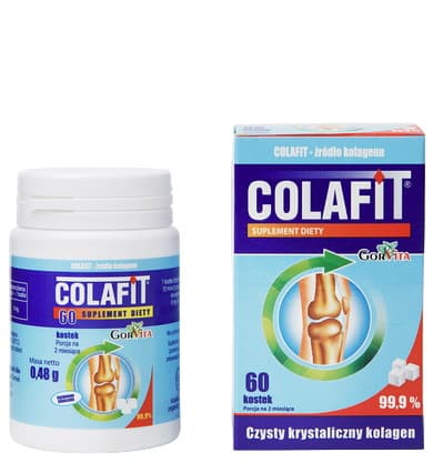 Gorvita - Colafit Kollagen 99,9%, 60 terninger