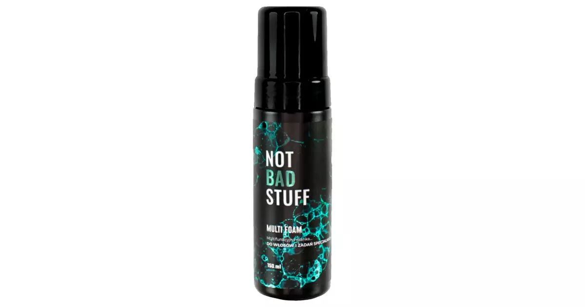 NOT BAD STUFF - Prestyler Multi Foam Styling Foam 150ml – NOT BAD STUFF förpackning