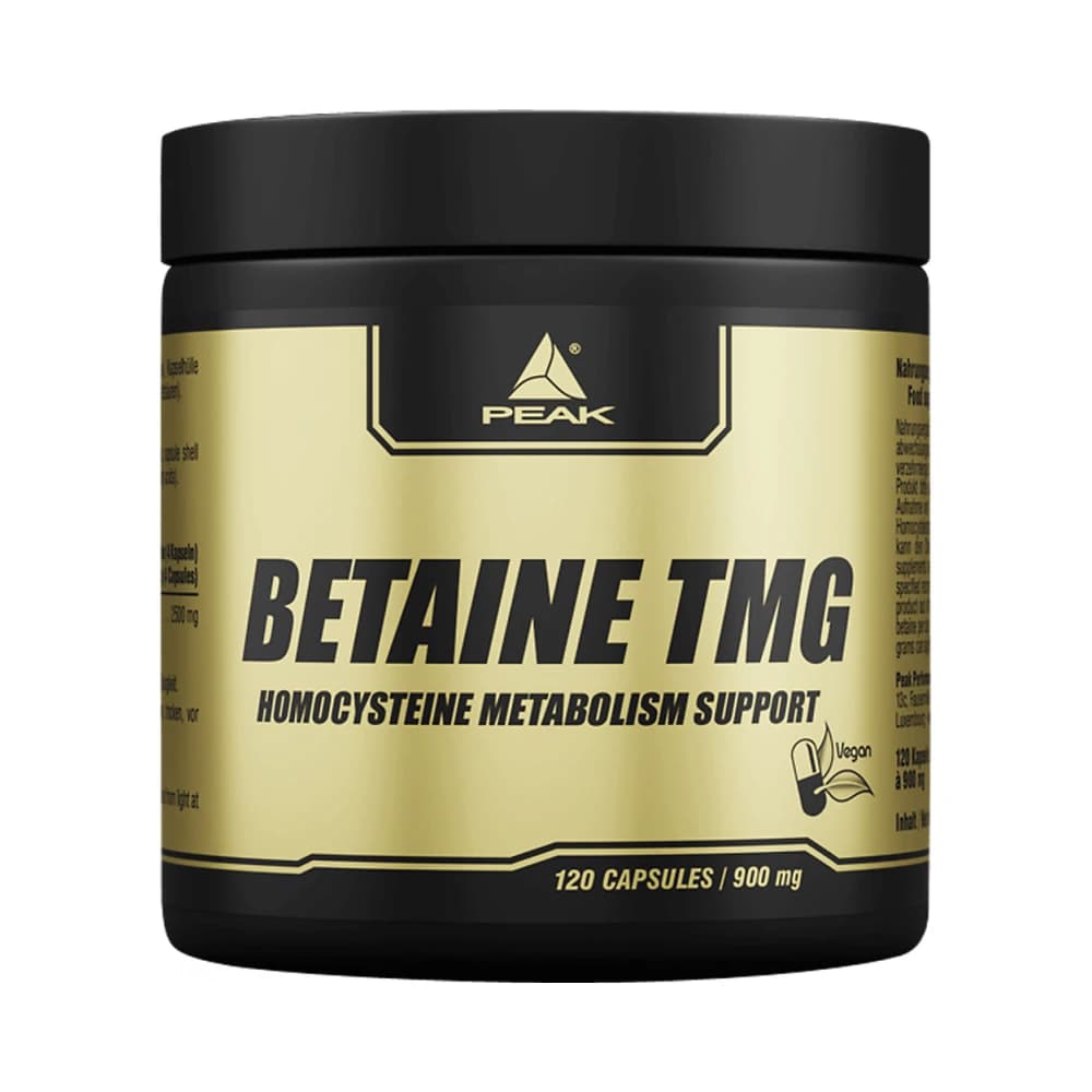 Peak - Betaine TMG - Maistamaton - 120 Kapselia / 900 mg – Peak pakkaus
