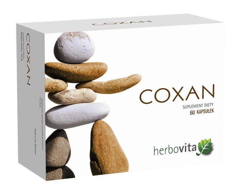 Herbovita - Coxan - 60 Caps – Herbovita förpackning