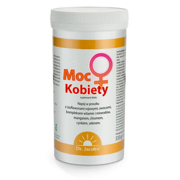 Dr. Jacob's - Moc Kobiety 333g – Dr. Jacob's förpackning