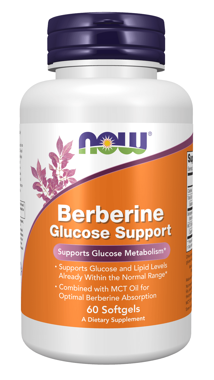 NOW Foods Berberine Glukose Support – NOW Foods emballage