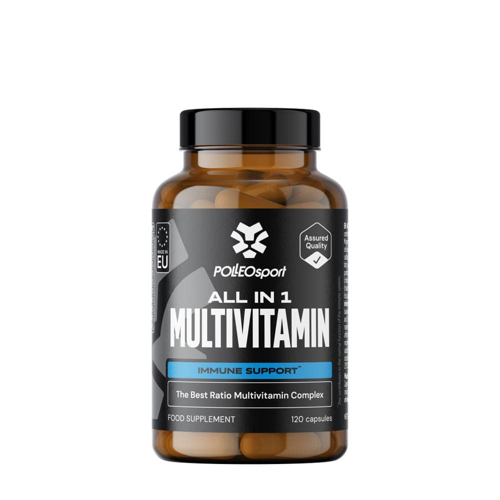 Polleo Sport - All in 1 -monivitamiini - 120 kapselia – Polleo Sport pakkaus