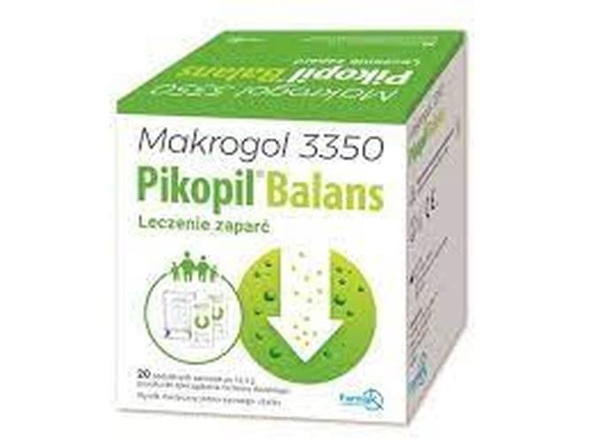 Nord Farm - Pikopil Balans Makrogol 3350 - 20 dobbelte sachets – Nord Farm emballage