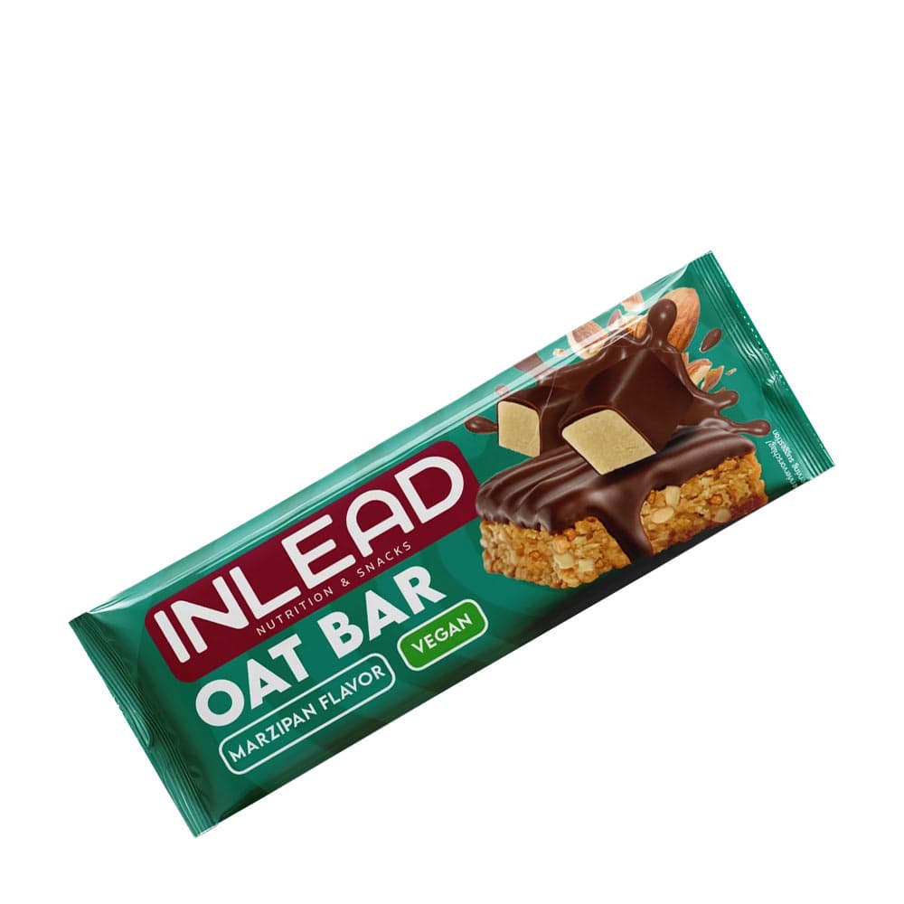 INLEAD Nutrition - Havrebar - Marcipan, 100 g – emballage
