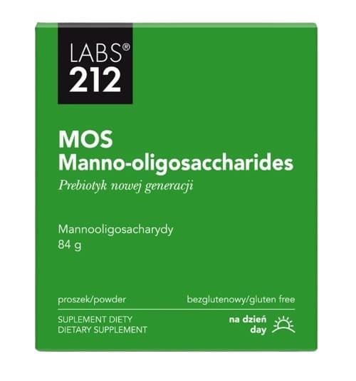 LABS 212 - MOS, mannooligosackarider - 84 g – förpackning