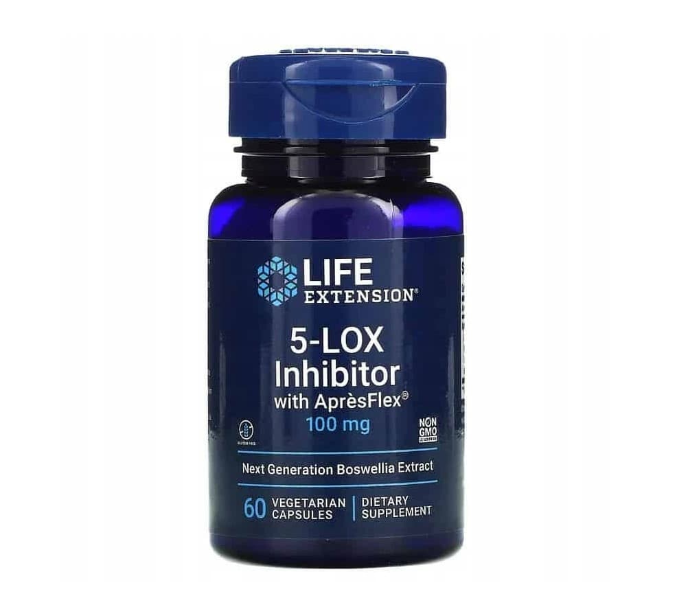 Life Extension - 5-LOX Inhibitor with AprèsFlex – Life Extension förpackning