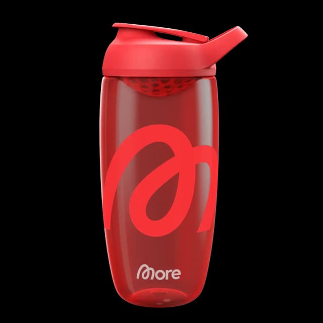 MORE NUTRITION - More Premium shaker - 700 ml, rød – MORE NUTRITION