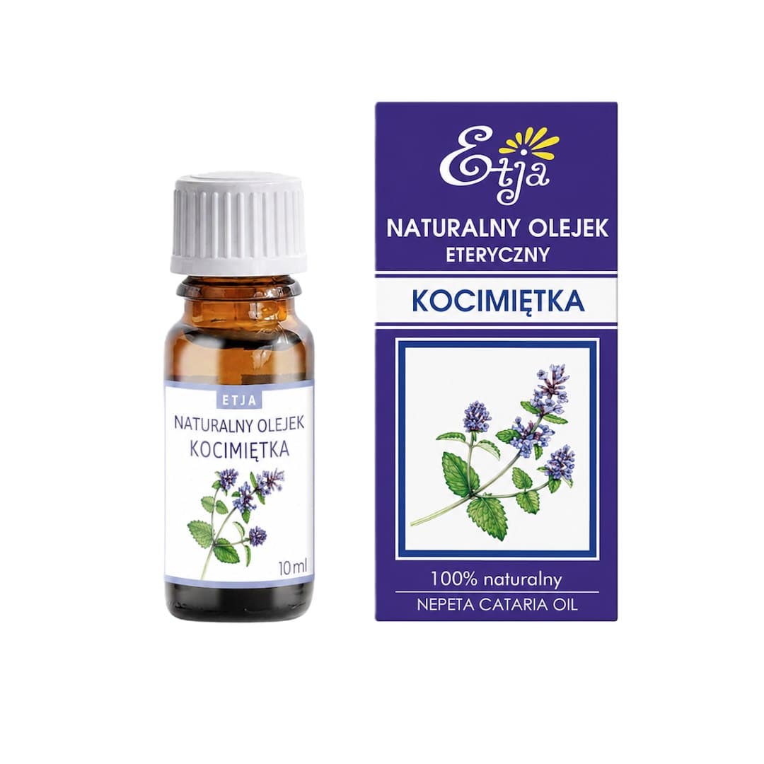 Etja - Naturlig Æterisk Olie - Kattemynte 10ml – Etja emballage