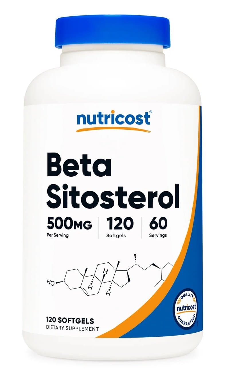 Nutricost - Beta Sitosterol - 120 Softgels – Nutricost emballage