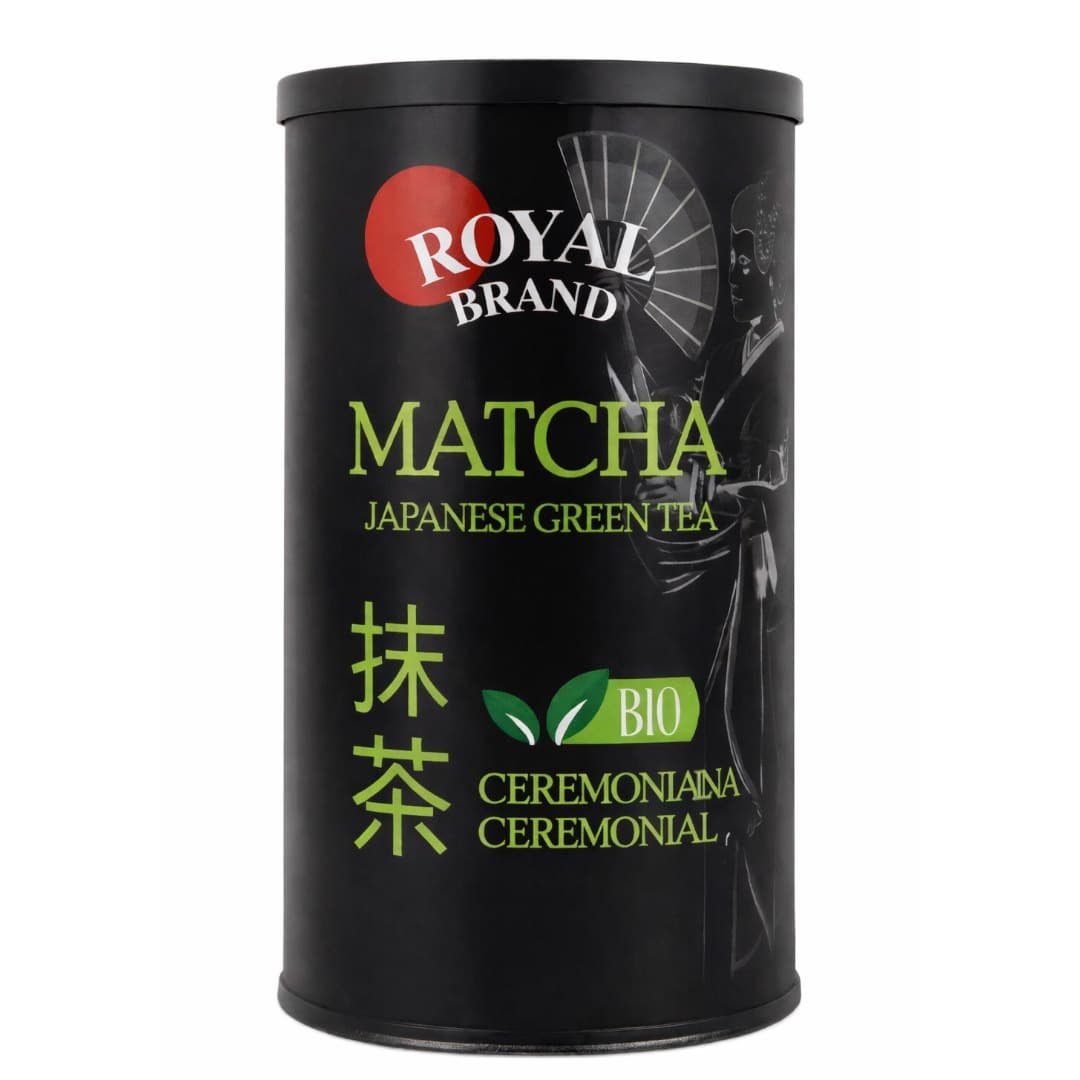 Royal Brand - Matcha Japanilainen vihreä tee – Royal Brand pakkaus