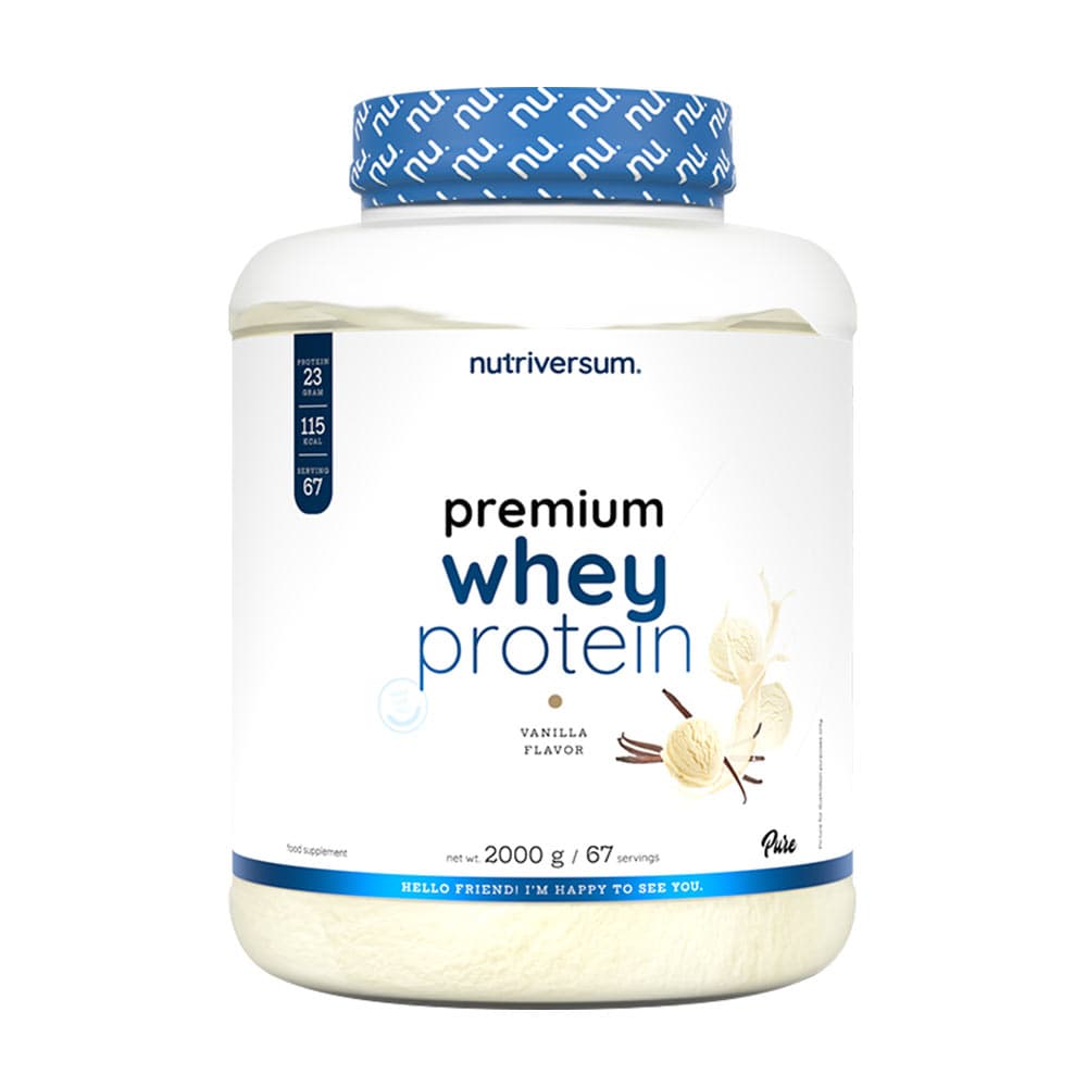 Nutriversum Premium Whey Protein – Nutriversum emballage