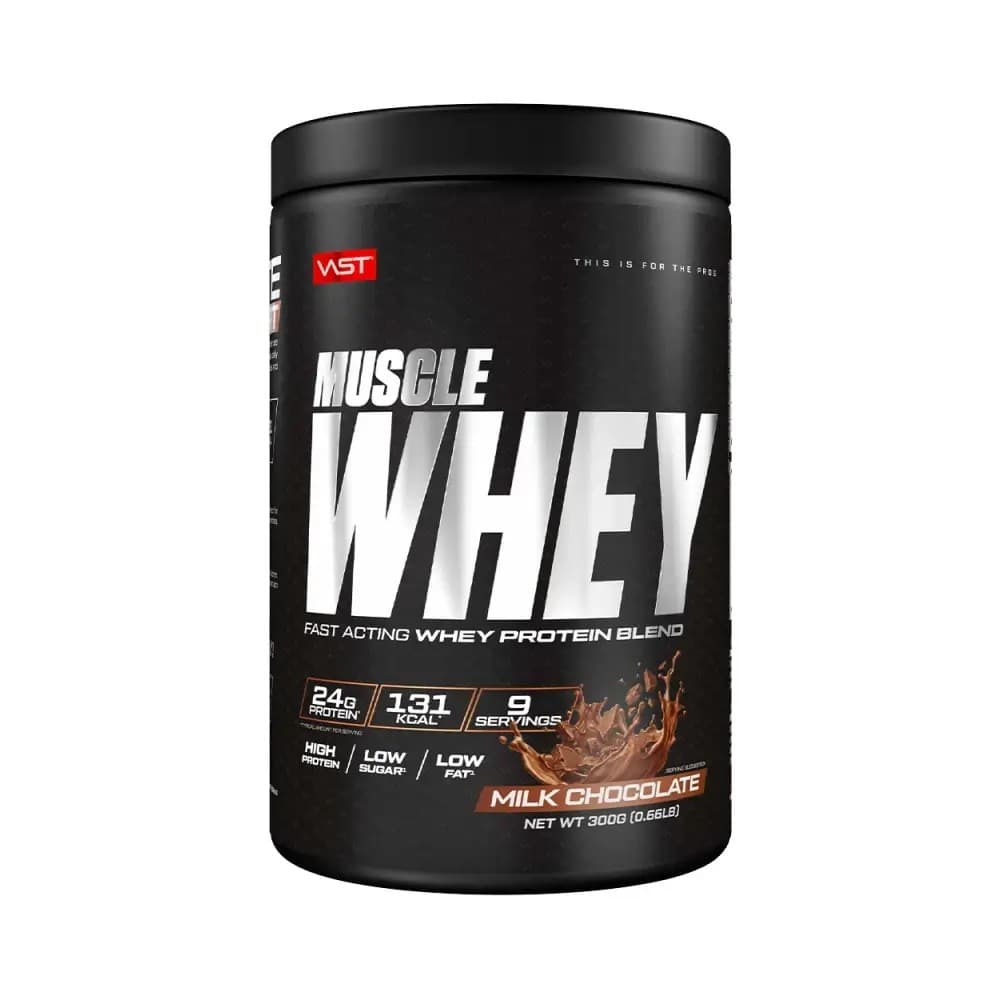 VAST - Muscle Whey – Vast förpackning