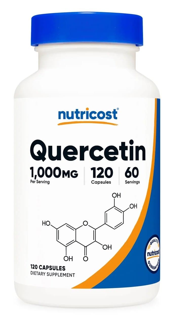 Nutricost - Quercetin - 120 Capsules – Nutricost förpackning