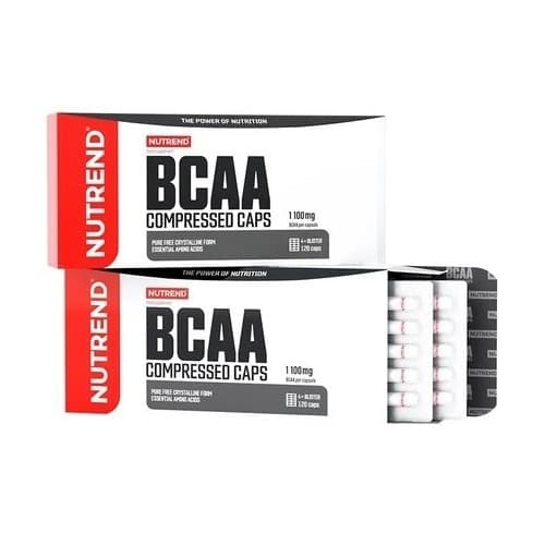 Nutrend - BCAA - 120 komprimerede kapsler – emballage