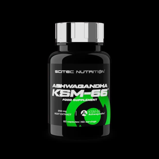 Scitec Nutrition - Ashwagandha KSM-66 - 60 kapsler – Scitec Nutrition