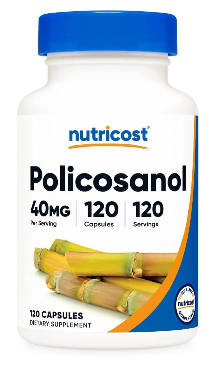 Nutricost - Policosanol - 120 Caps – Nutricost förpackning