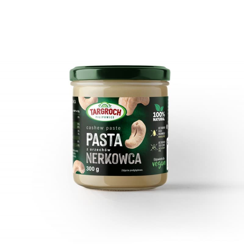 Targroch - Cashew Paste - 300g – Targroch förpackning