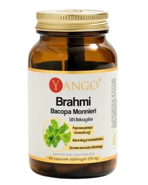 Yango - Bacopa, Brahmi - 100 kapslar – Yango