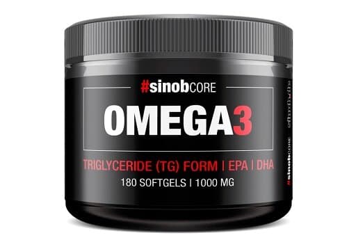 Sinob - Omega-3 - 180 mjukkapslar – Sinob förpackning