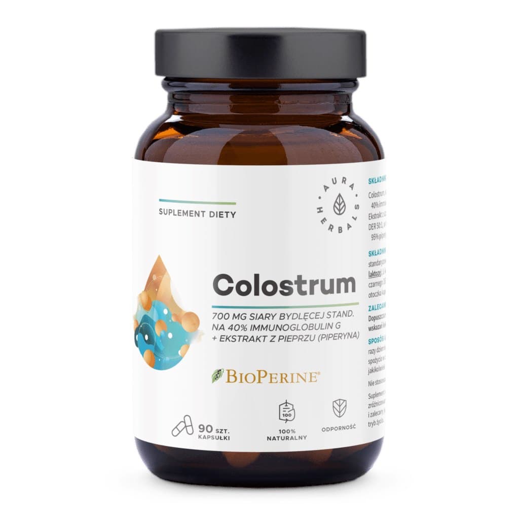 Aura Herbals - Colostrum – Aura Herbals förpackning