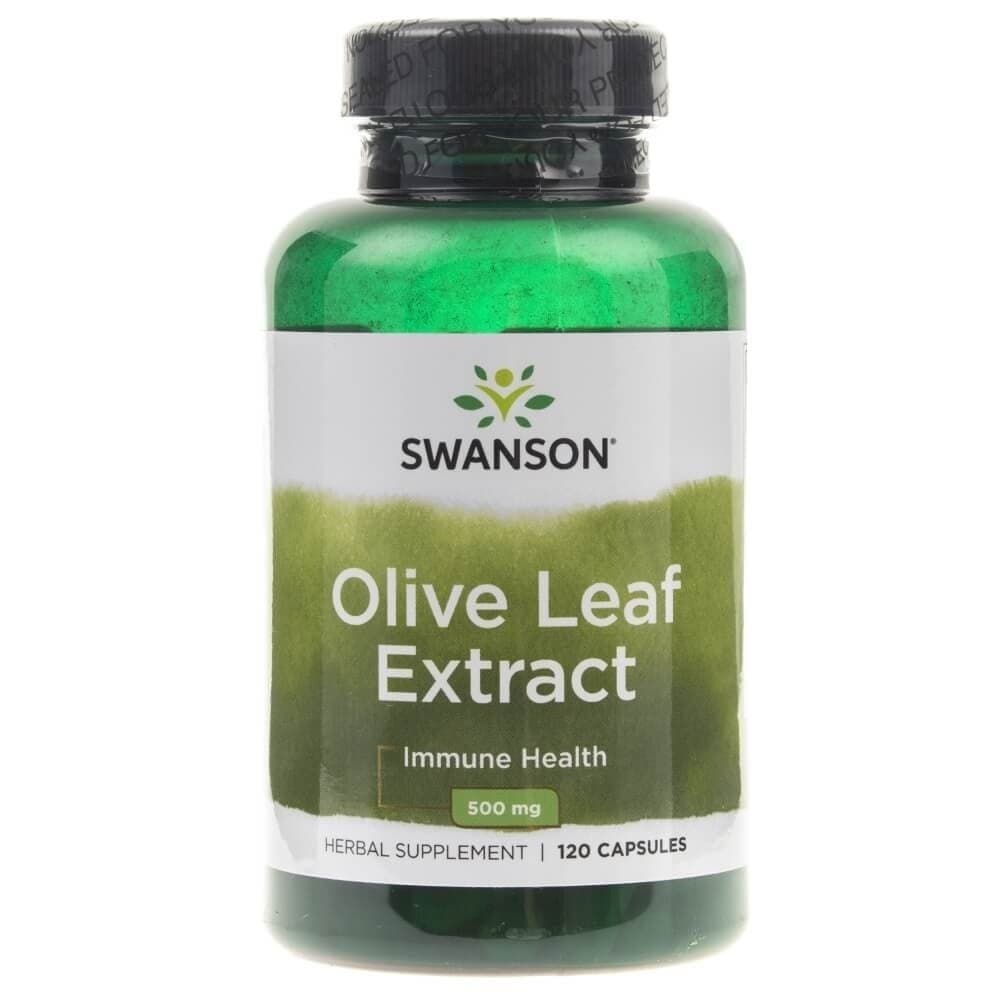 Swanson Olive Leaf Extract – Swanson förpackning