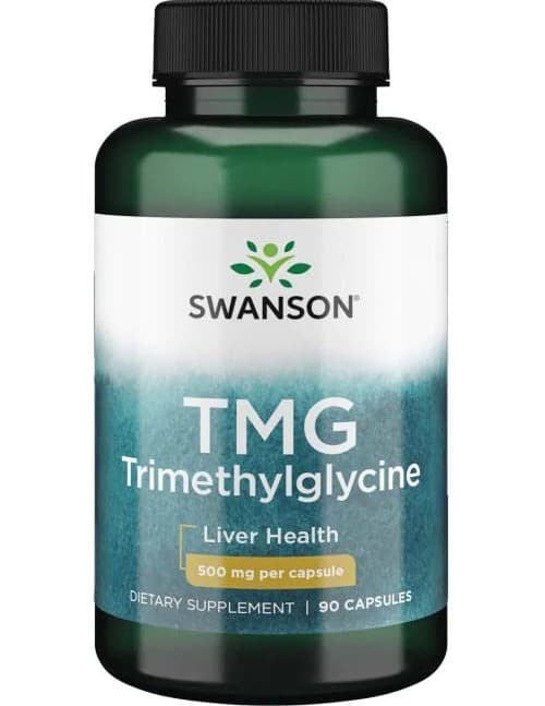 Swanson - TMG (Trimethylglycine) - 90 Caps – Swanson förpackning
