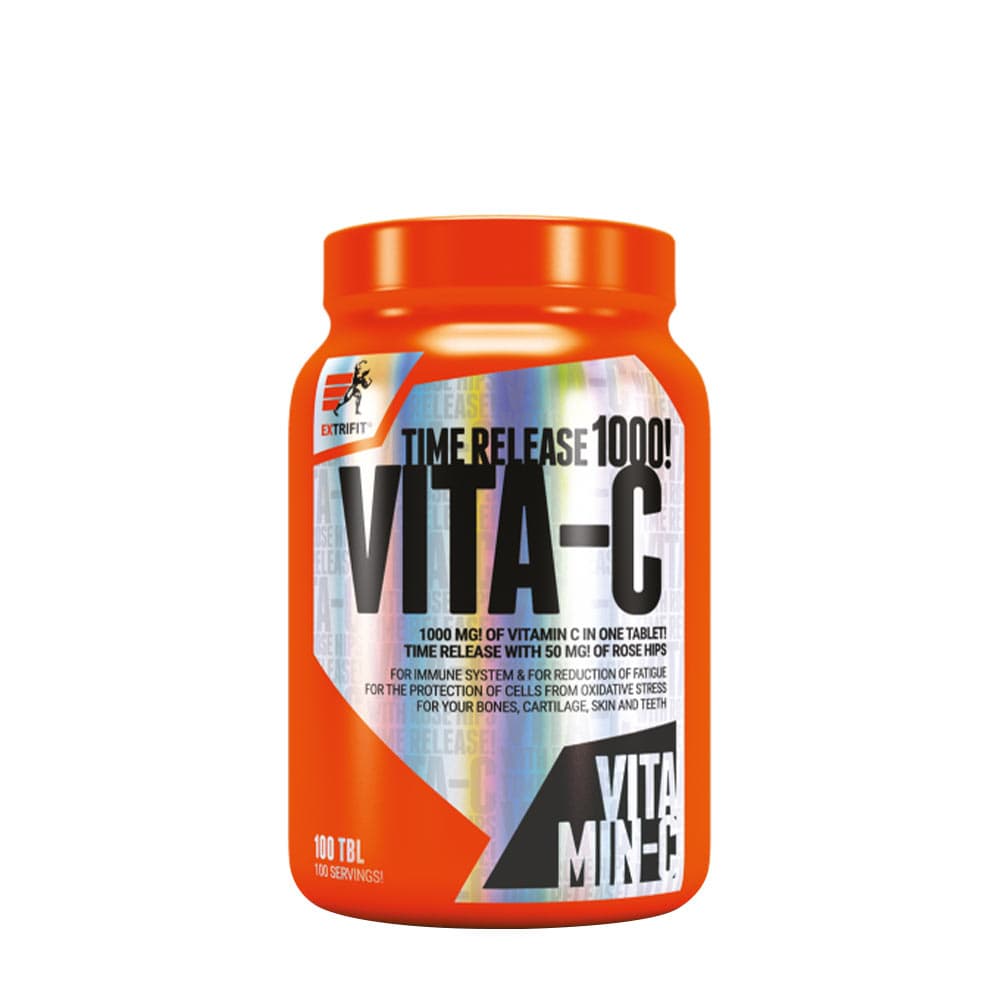 Extrifit Vita-C 1000MG Time Release - 100 Tablets – Extrifit förpackning