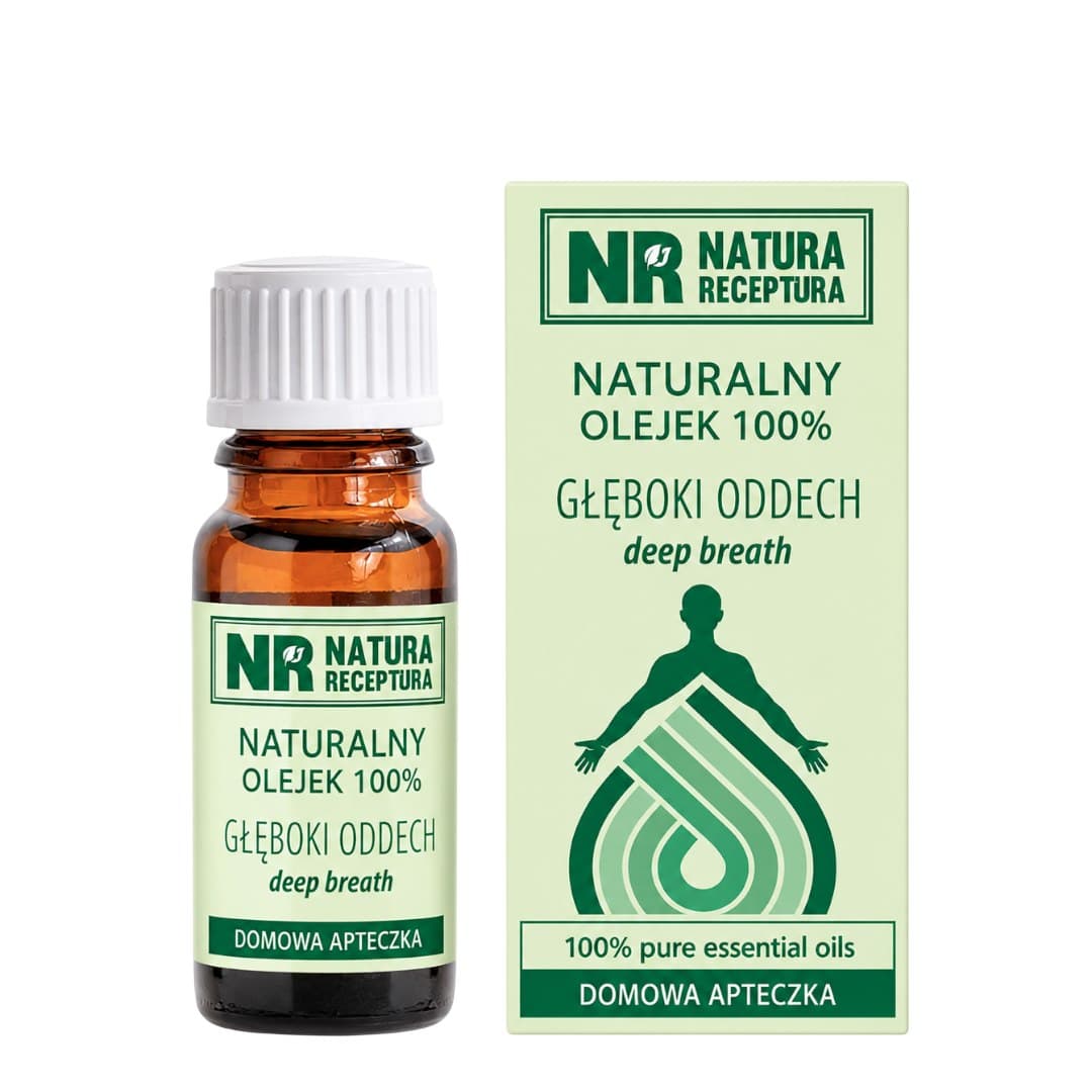 Natura Receptura - Natural Oil 100% - 10ml – Natura Receptura förpackning