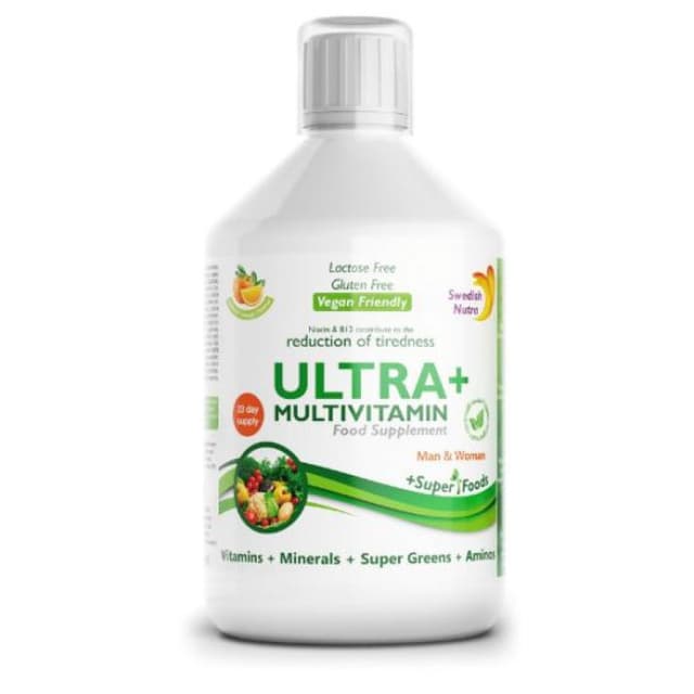 Swedish Nutra - Ultra+ multivitamin - 500 ml – Swedish Nutra