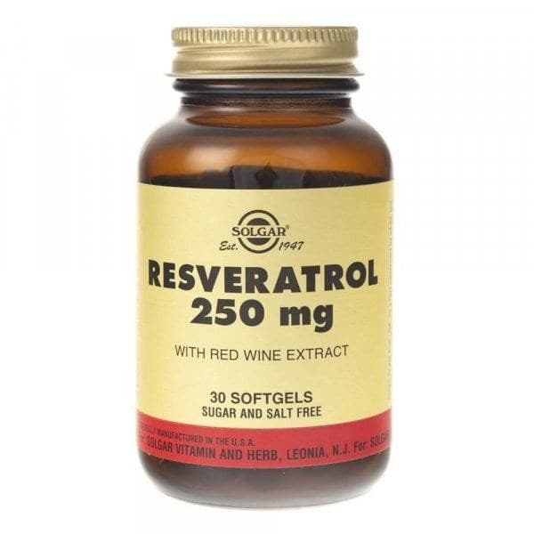 Solgar - Resveratrol – Solgar förpackning