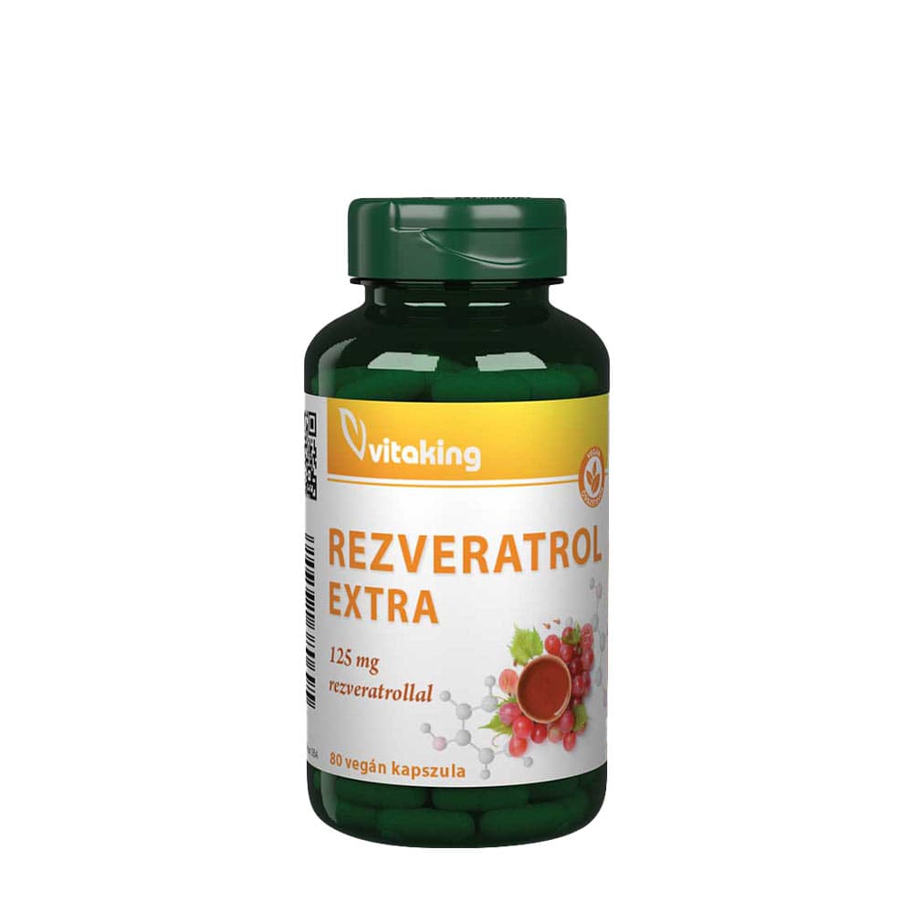 Vitaking - Resveratrol Extra - 80 Vcaps