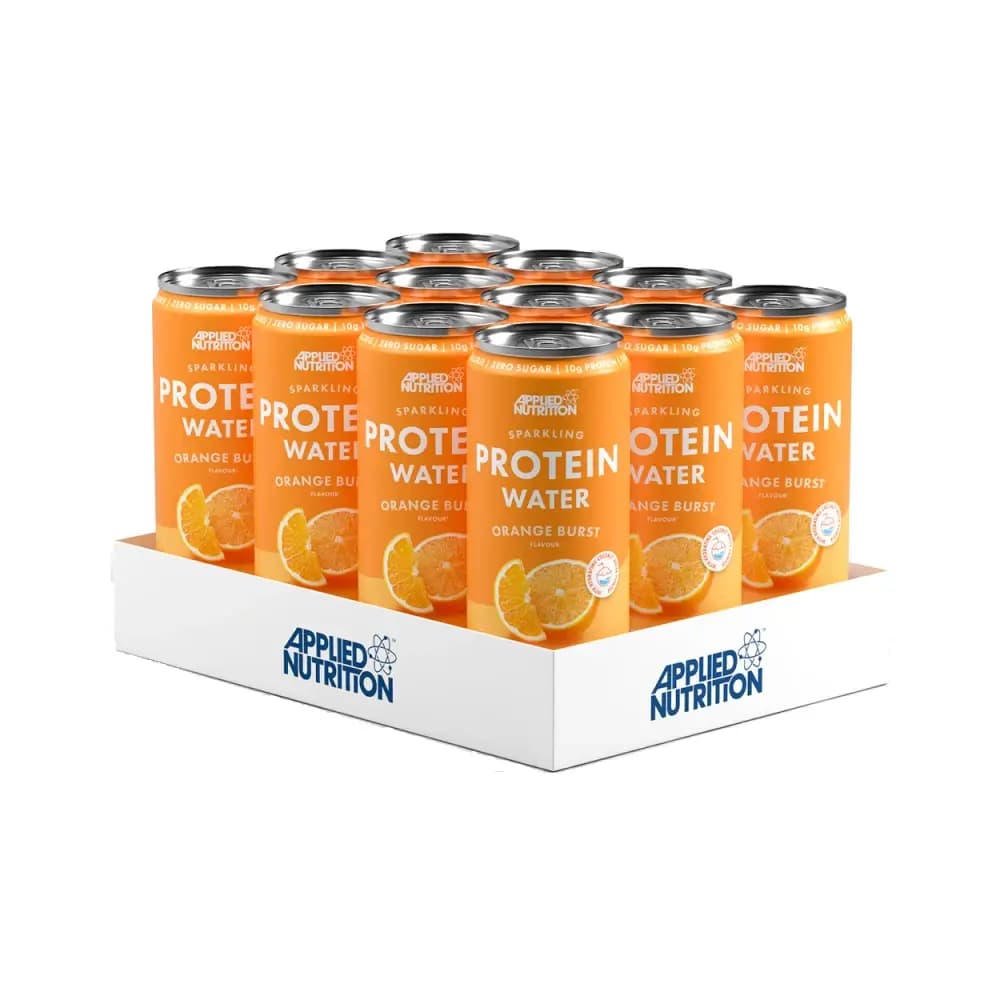 Applied Nutrition - Kupliva Proteiinivesi (12x330ml) - Appelsiini-rypäle – Applied Nutrition pakkaus