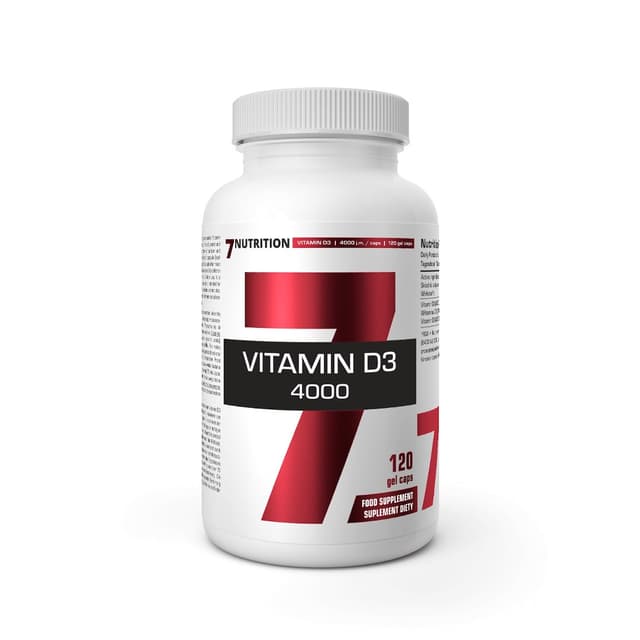 7 Nutrition - Vitamin D 4000 - 120 gelkapslar – 7 Nutrition