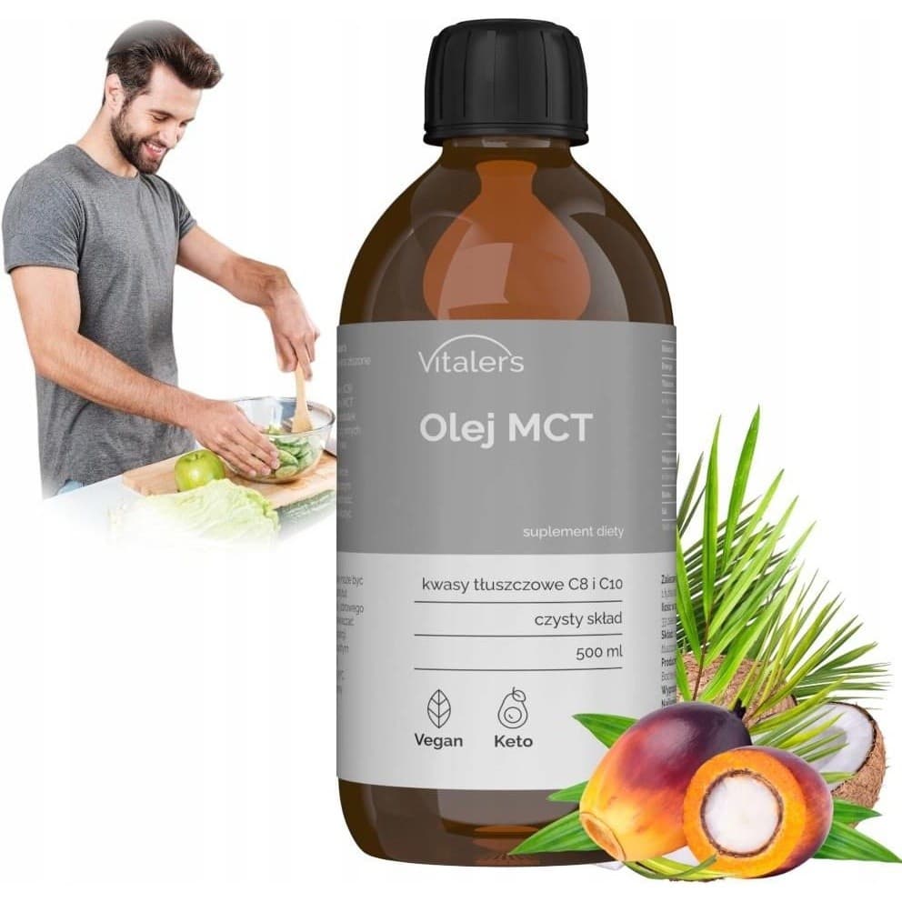 Vitaler's - MCT-öljy - 500 ml – Vitalers pakkaus