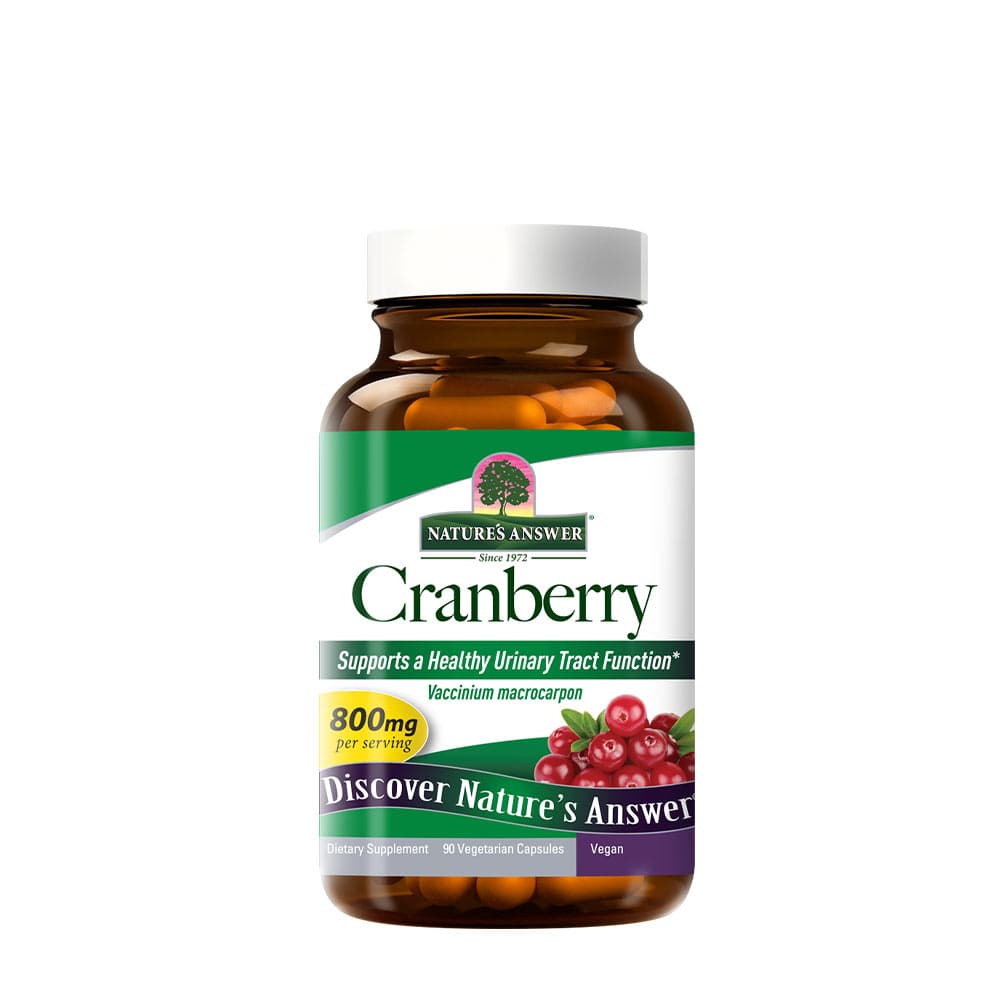 Nature's Answer - Cranberry Extract - Urinvejstøtte – Nature'S Answer emballage
