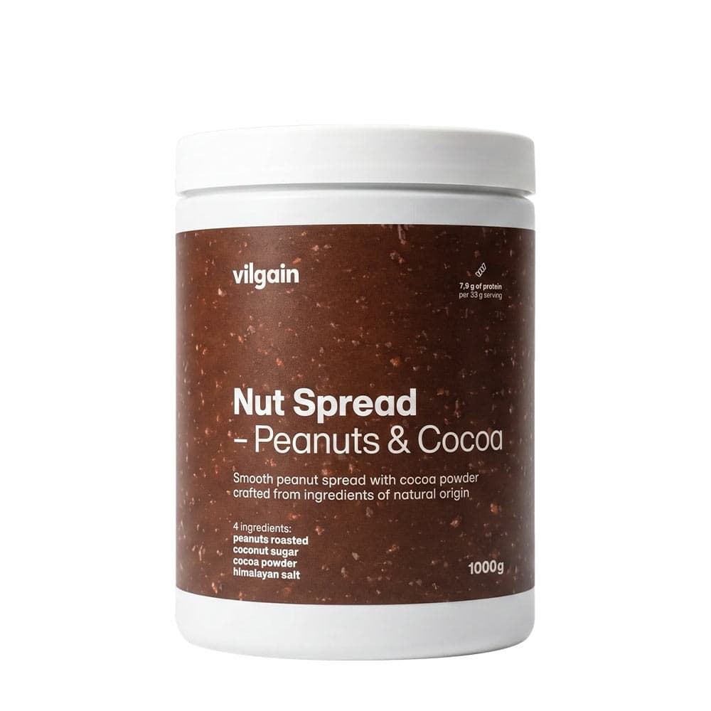 Vilgain Nut Spread - Cocoa with Peanuts - 1000 g