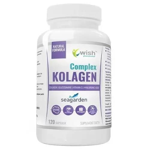 Wish - Complex Collagen - 120 Caps – Wish förpackning