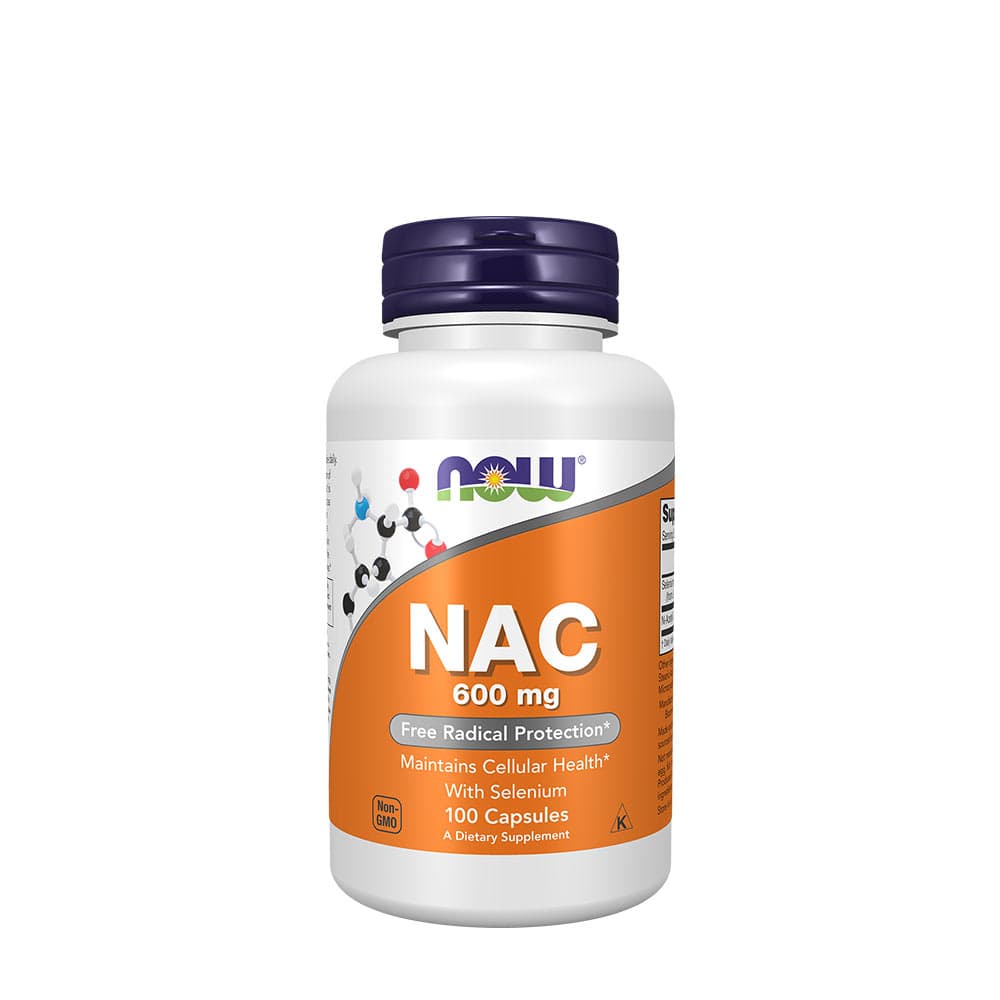 NOW Foods - NAC - Amino Acid Support – NOW Foods förpackning