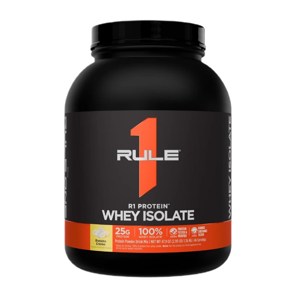 Rule One - Vassleproteinisolat – förpackning