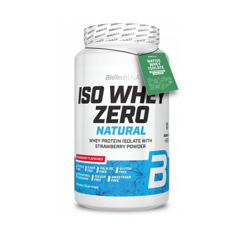 BioTechUSA - Iso Whey Zero Natural – BioTechUSA emballage