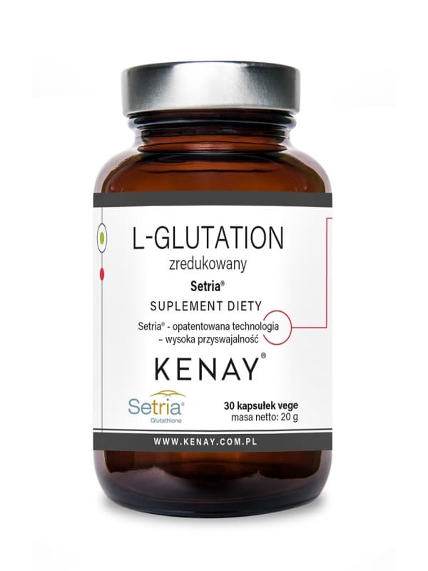 Kenay - Reducerat L-glutation - 30 kapslar – förpackning