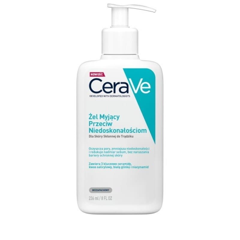 Serica - AKNEEN PUHDISTAVA vaahtopuhdistusgeeli 236ml – CeraVe pakkaus