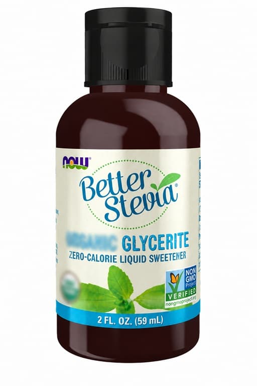 NOW Foods - Better Stevia med glycerin - 59 ml – förpackning