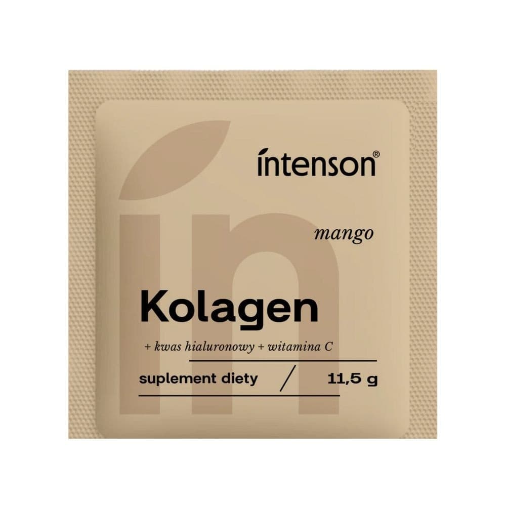 Intenson - Collagen with Vitamin C and Hyaluronic Acid Sachets – Intenson förpackning