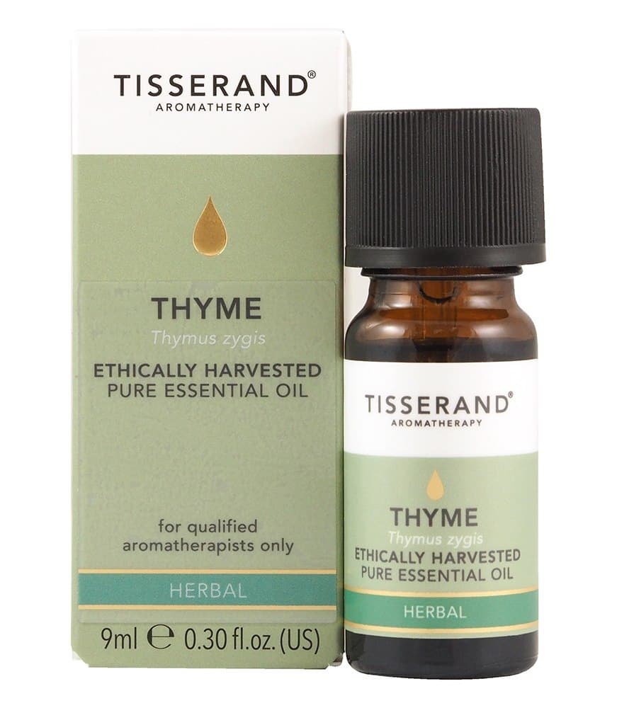 Tisserand Aromatherapy - Thyme Essential Oil - 9ml – Tisserand Aromatherapy förpackning