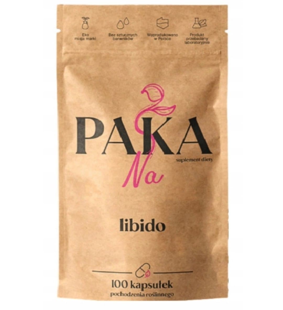 Paka Natury - PAKA Na Libido – Paka Natury förpackning