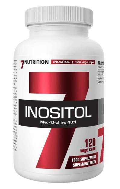 7 Nutrition - 7Nutrition Inositol - Inozytol - 120 Caps – 7 Nutrition förpackning
